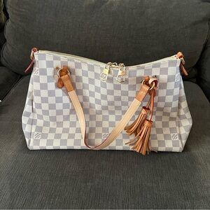 Checkered Designer Tote Bag